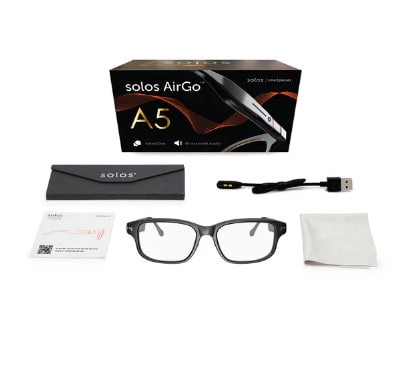 Умные очки solos AirGo™ A5 Hydro 7-1 ABL | Shiny Black | Blue Blocker